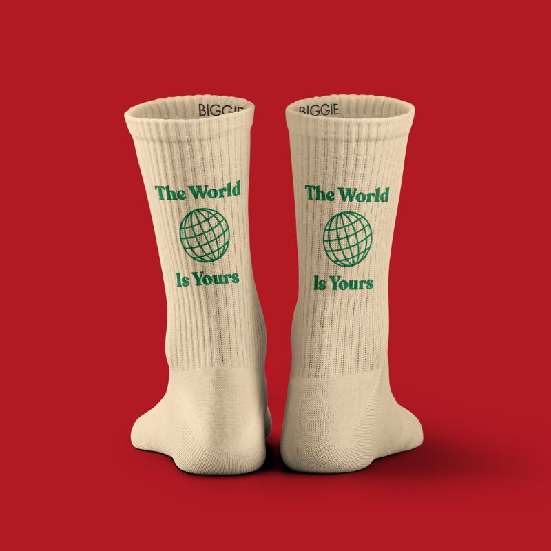 Die Welt gehört dir Socken