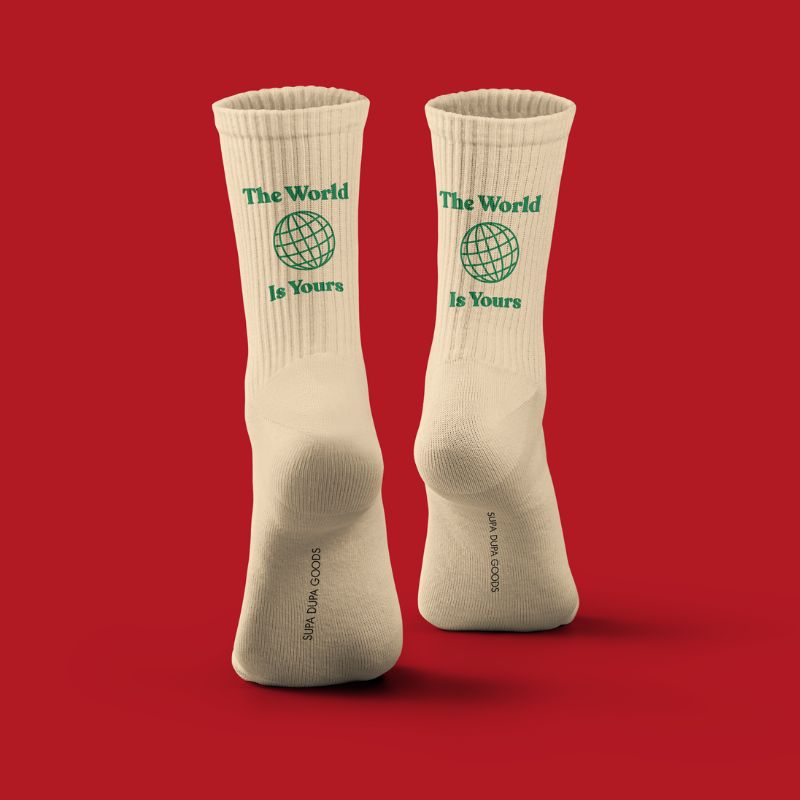Die Welt gehört dir Socken