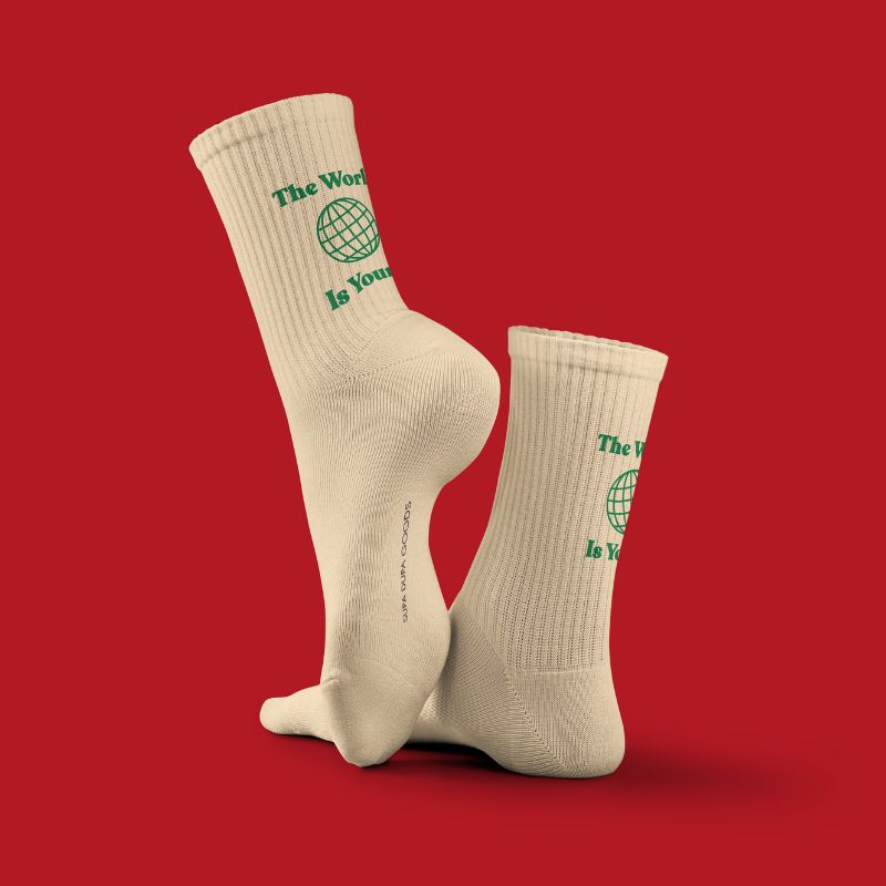 Die Welt gehört dir Socken