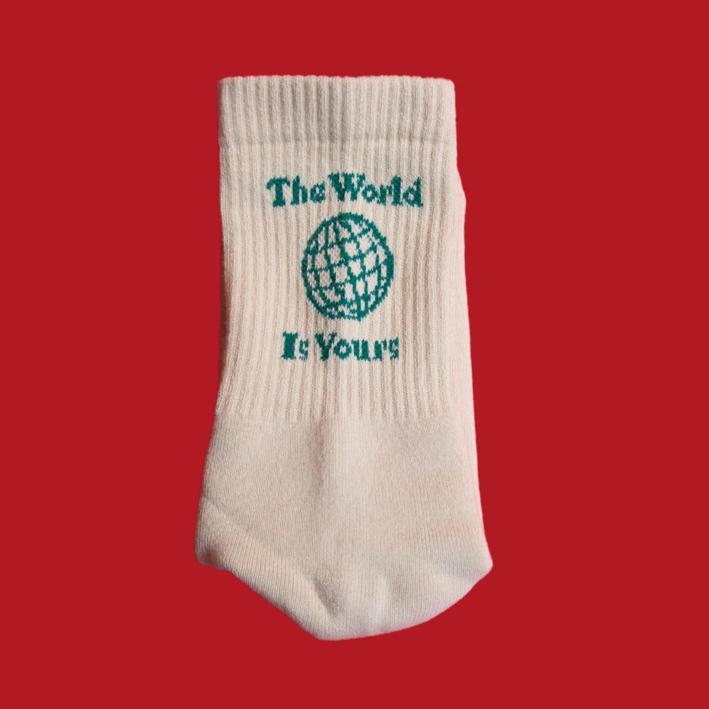 Die Welt gehört dir Socken