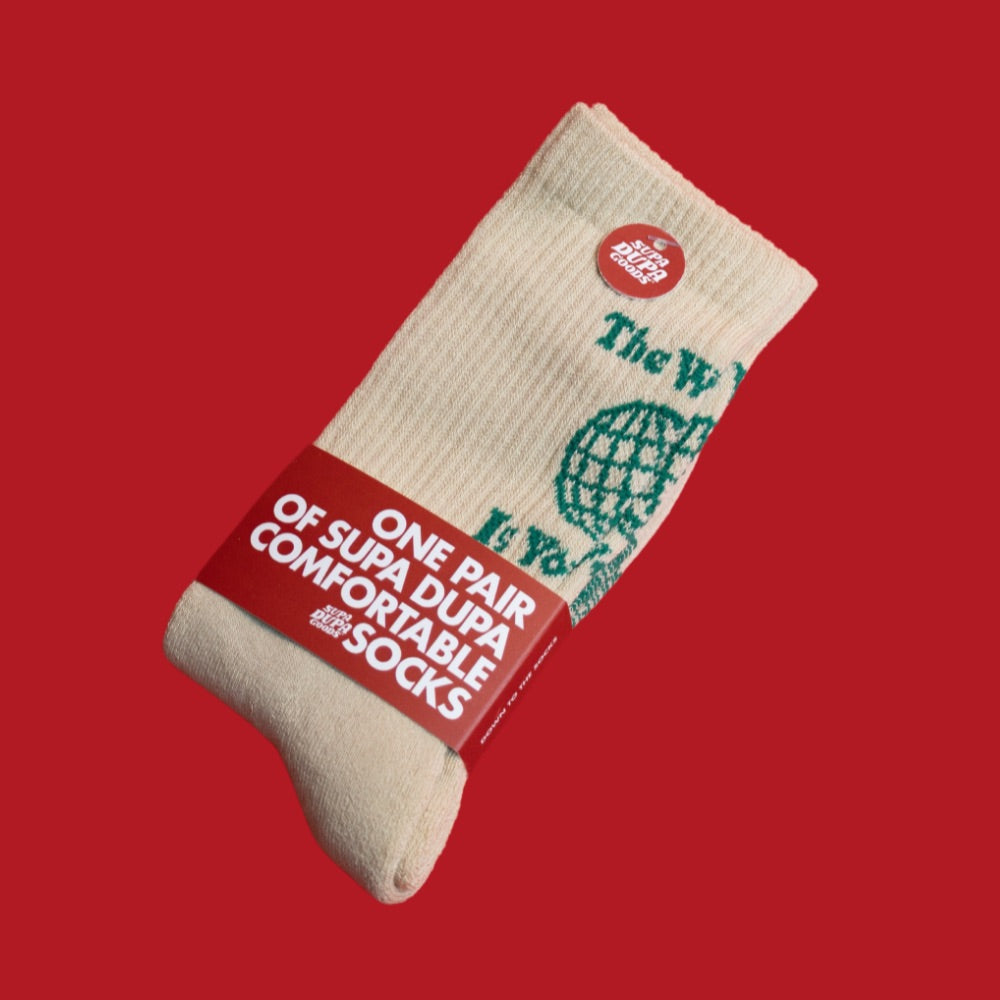 Die Welt gehört dir Socken