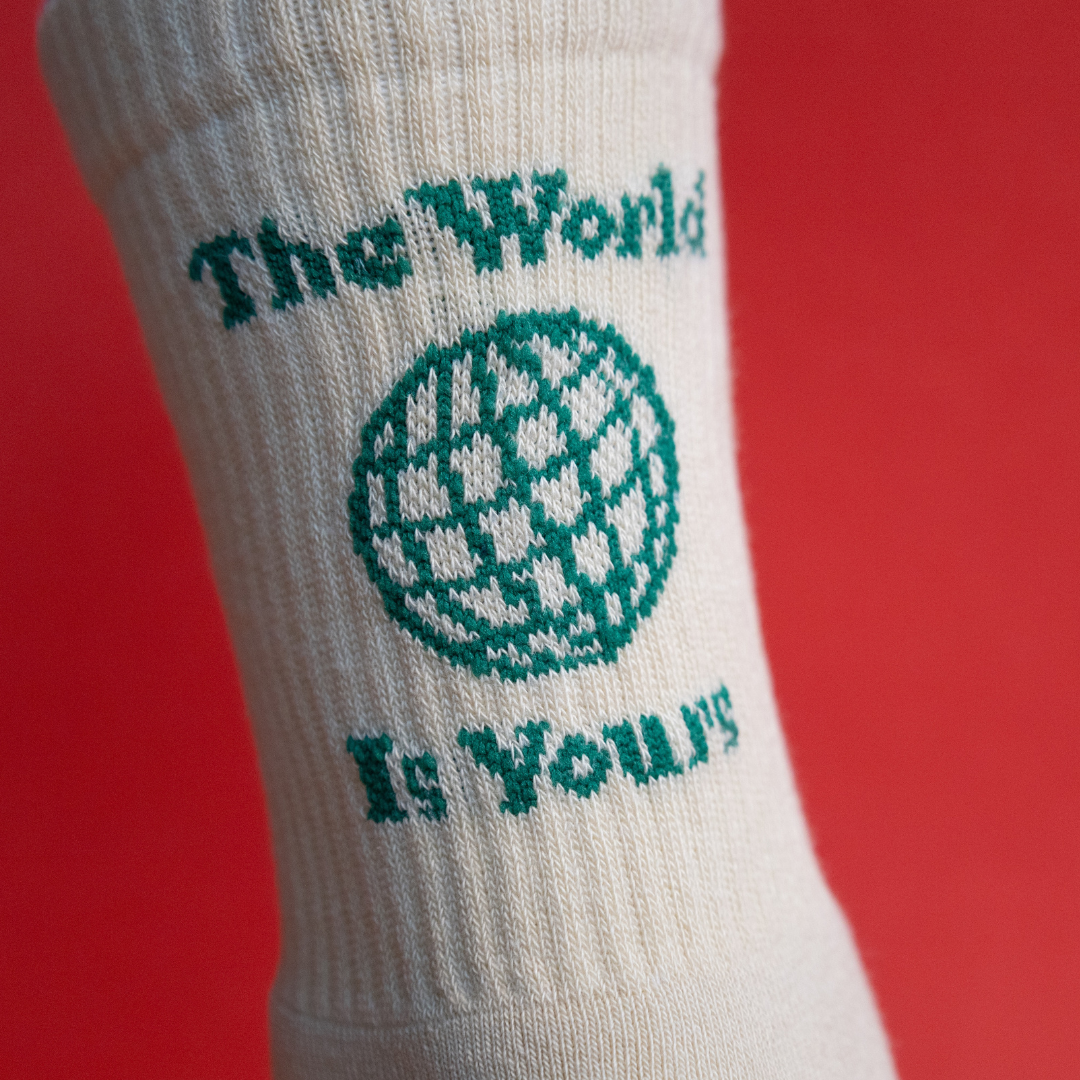 Die Welt gehört dir Socken